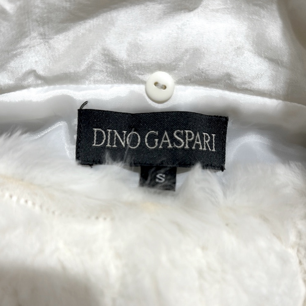 Dino Gaspari pristine ruched puffer jacket detachable fur collar, cuffs, lining. - Picture 5 of 10
